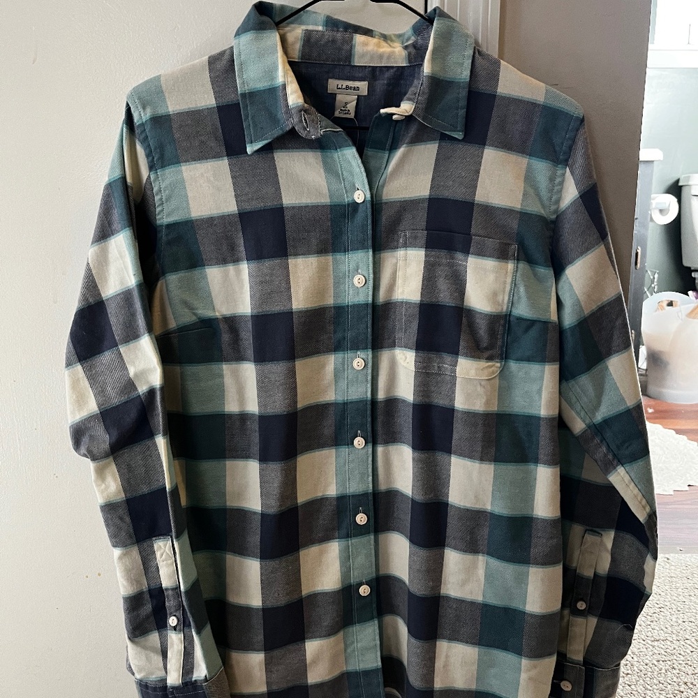 L.L. Bean Women's Size S Flannel  NWT